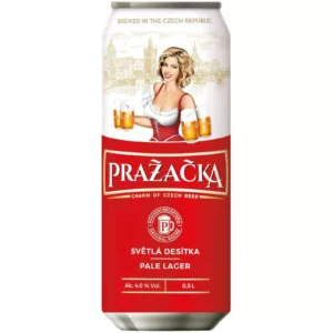 Пиво Prazacka, 4%, 0.5л